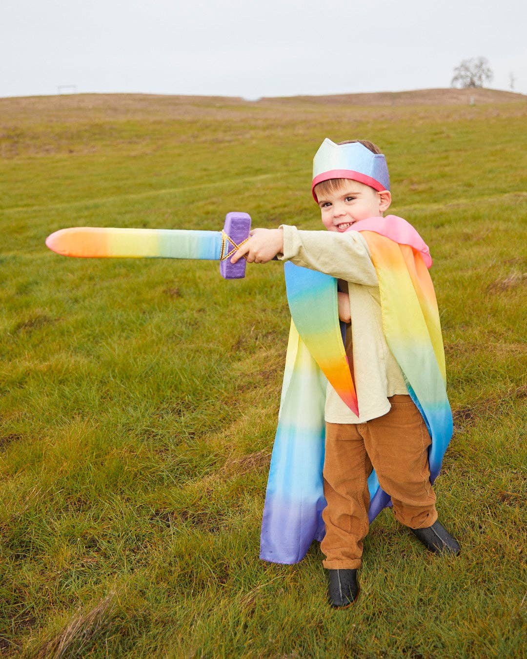 Rainbow Soft Shield by Sarah's Silks