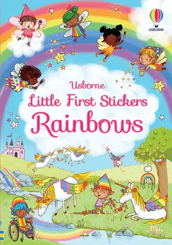 Little First Stickers: Rainbows by Usborne