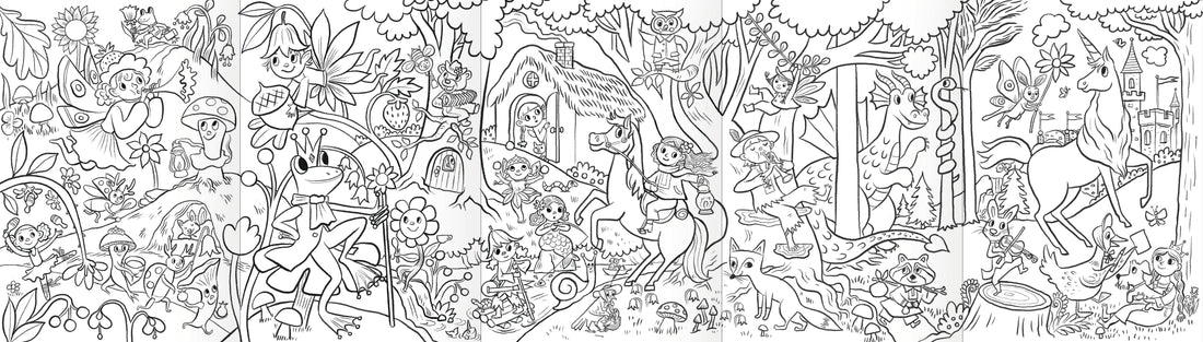 Magical Creature Mini Mural by eeBoo