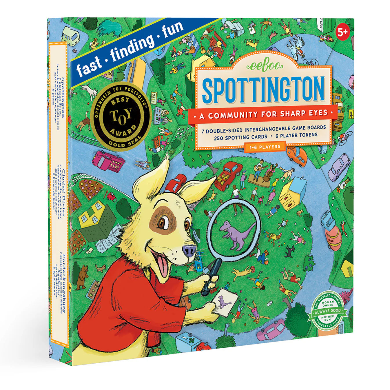Spottington Board Game by eeBoo