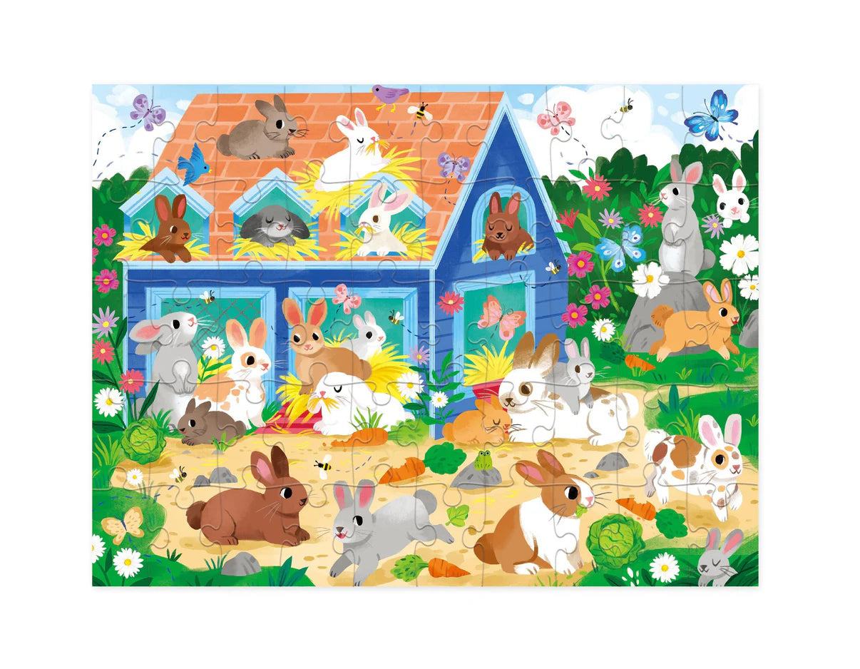 Bunny House 50 Piece Puzzle