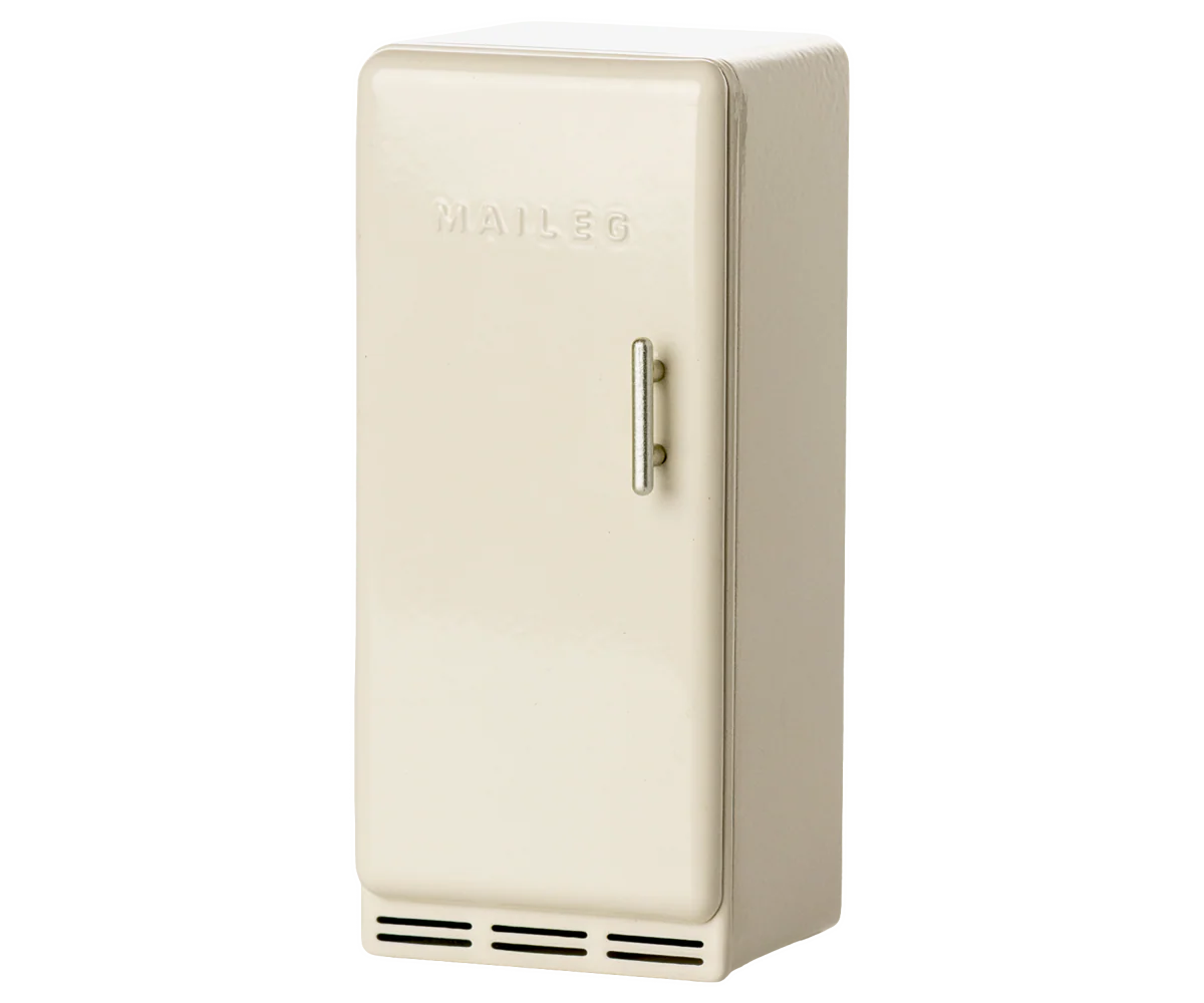 Metal Refrigerator (Off White), Mouse, by Maileg