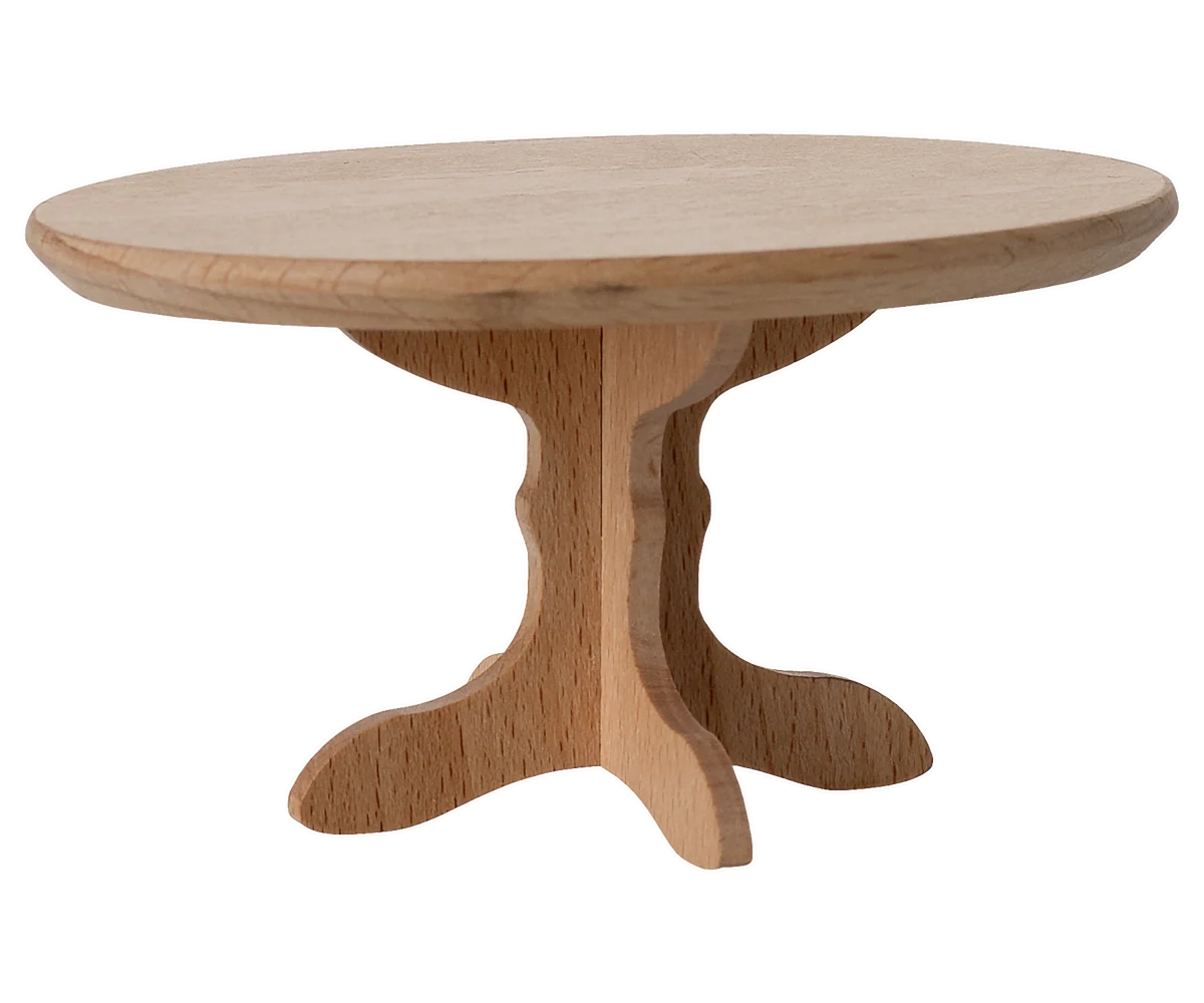 Oval Dining Table, Mouse, by Maileg