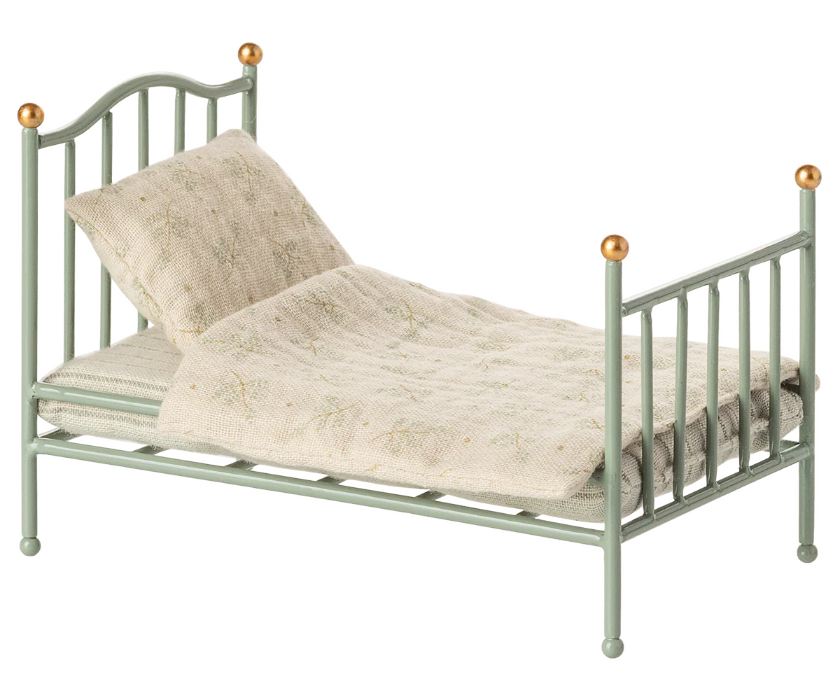 Vintage Single Bed, Mouse, Mint