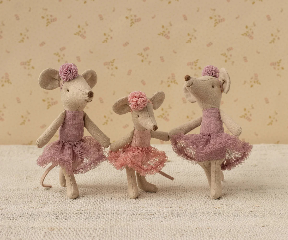 Ballerina mouse, Big sister - Heather by Maileg