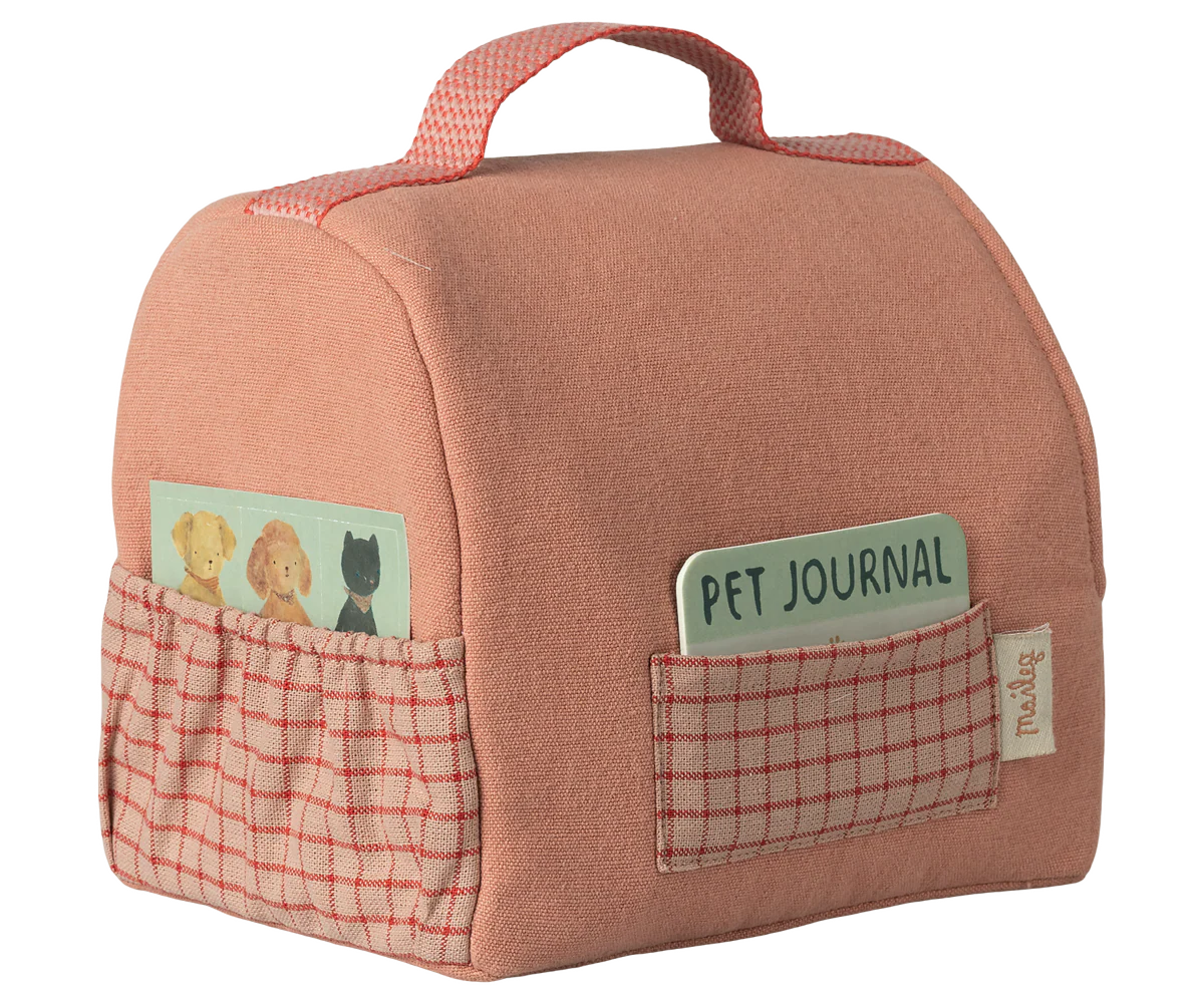 Pet Carrier - Coral by Maileg