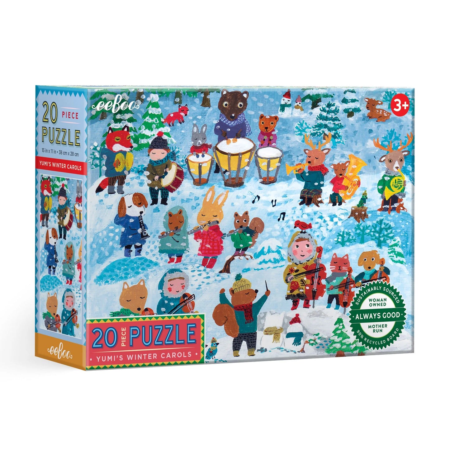 Yumi's Winter Carols 20 Piece Puzzle
