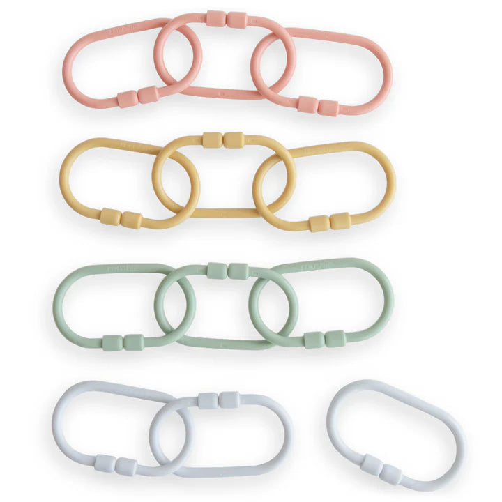 Chain Link Rings (Asstd) by Mushie