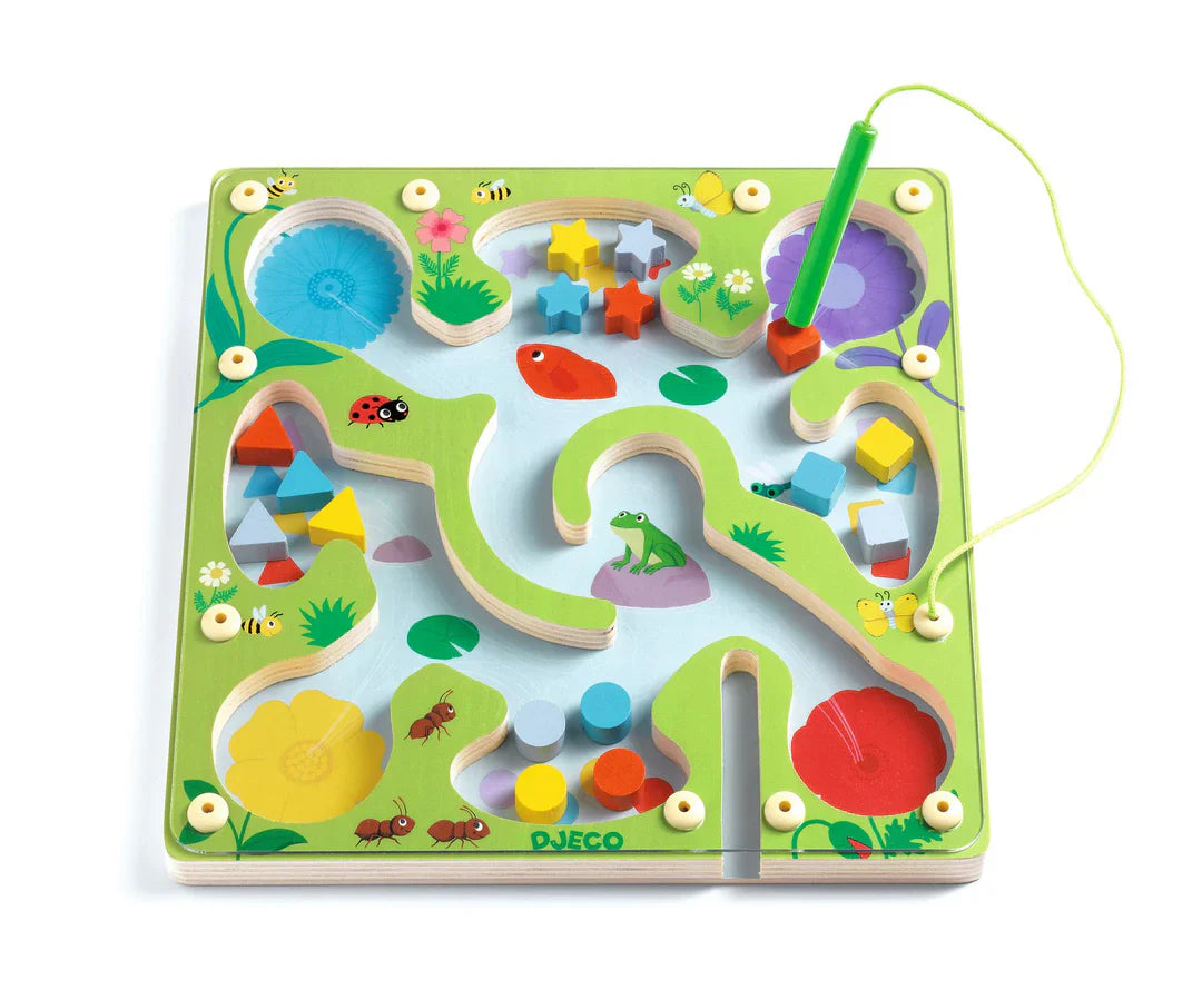 Frogy Maze with Magnetic Pen