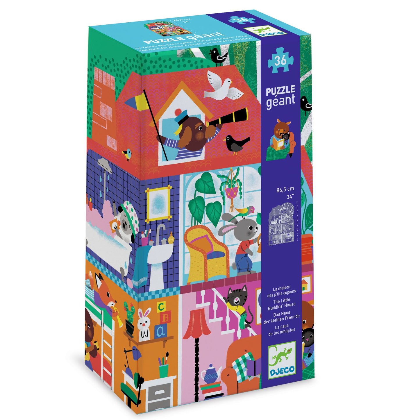 The Little Buddies' House - 36 Piece Puzzle