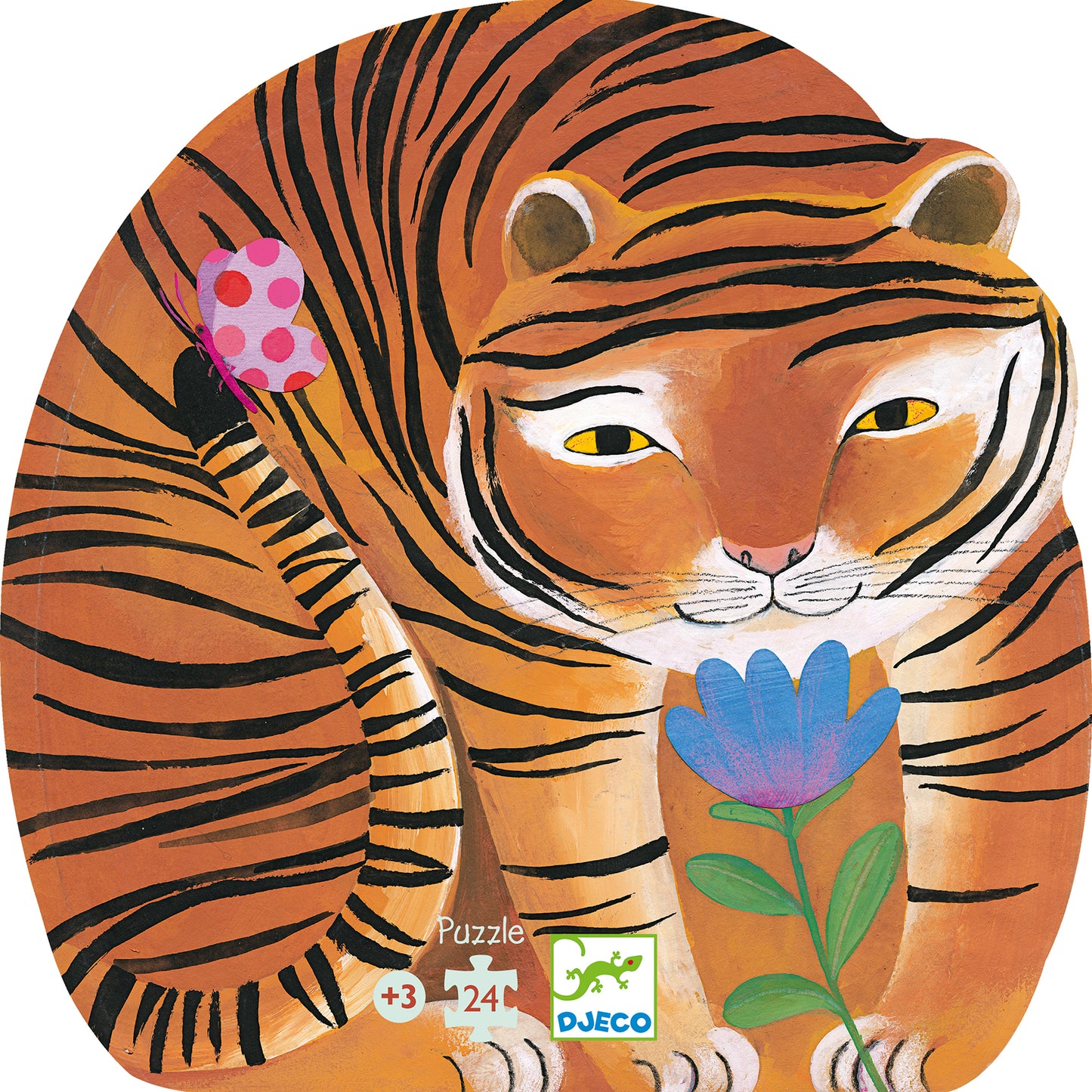 The Tiger's Walk - 24 Piece Puzzle
