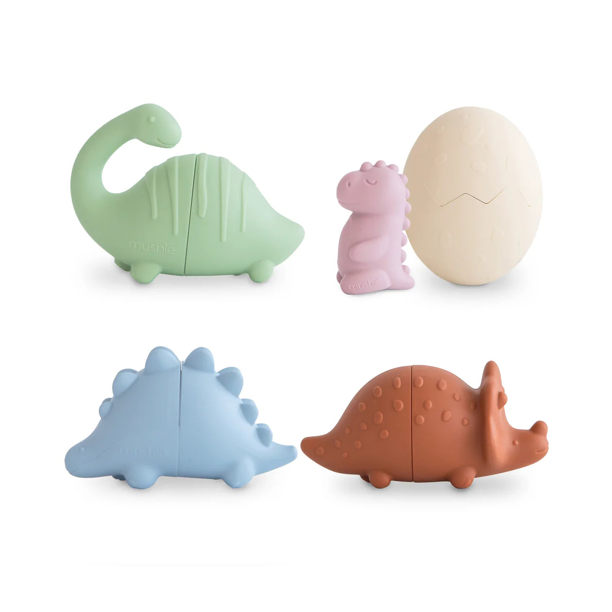 Dino Bath Play Set by mushie