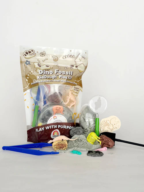 Dinosaur Fossil Dig KidDough Sensory Play Kit
