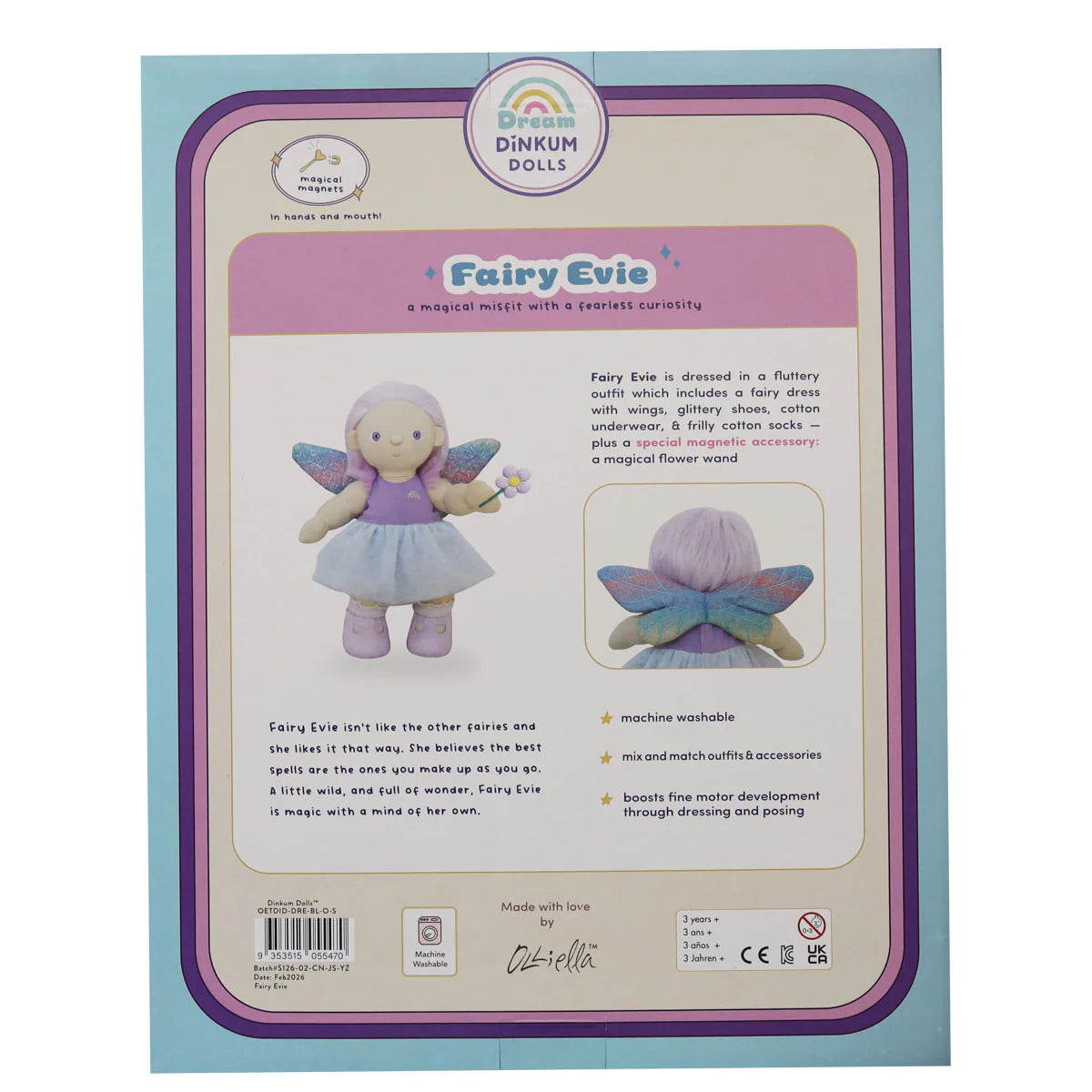 Fairy Evie Dinkum Doll