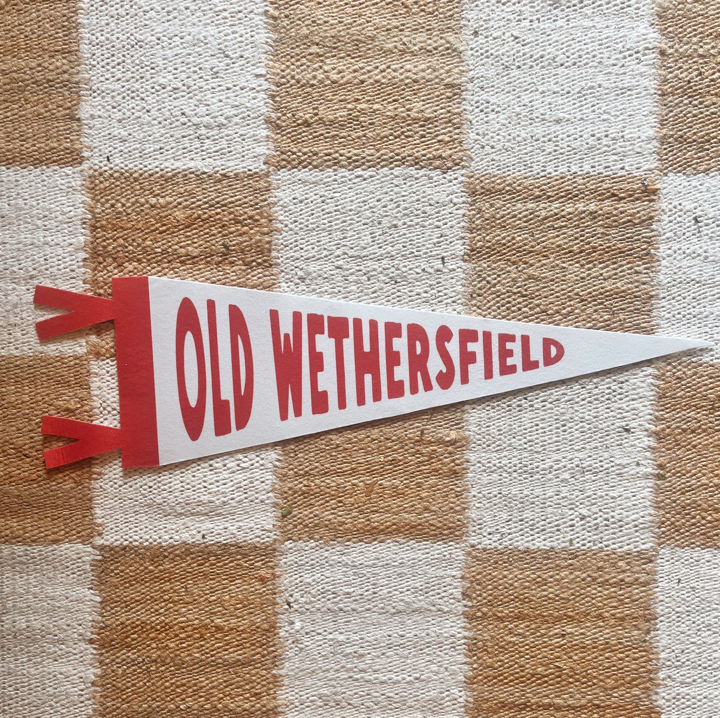 Old Wethersfield Felt Pennant