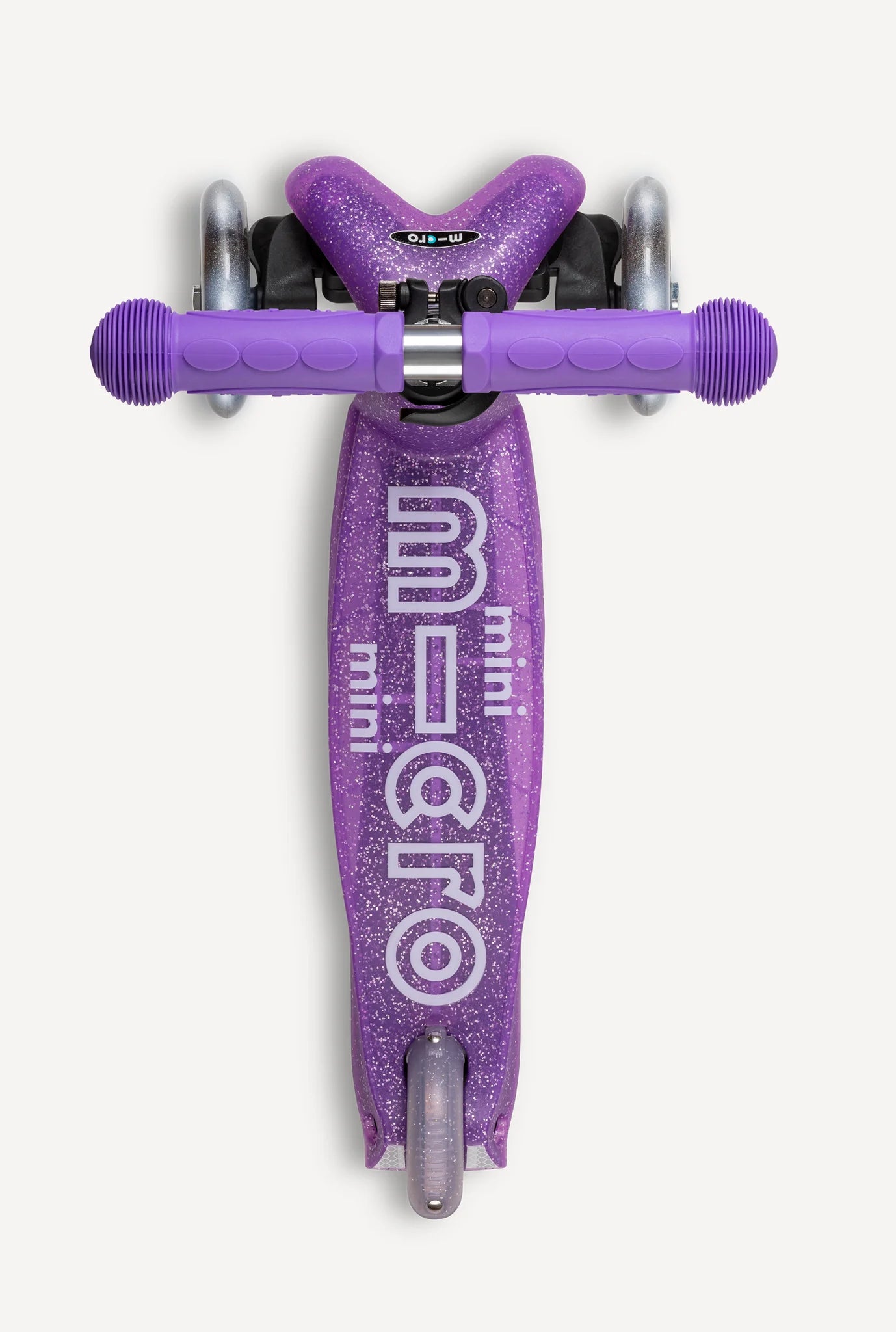 Mini Deluxe LED Galaxy Glitter Kickboard by Micro