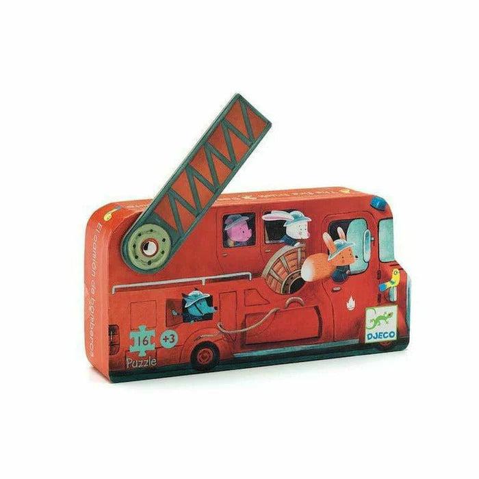 Mini the Fire Truck - 16 Piece Puzzle