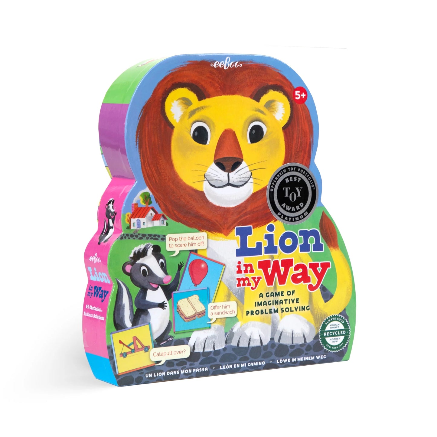Lion in My Way Shaped Game