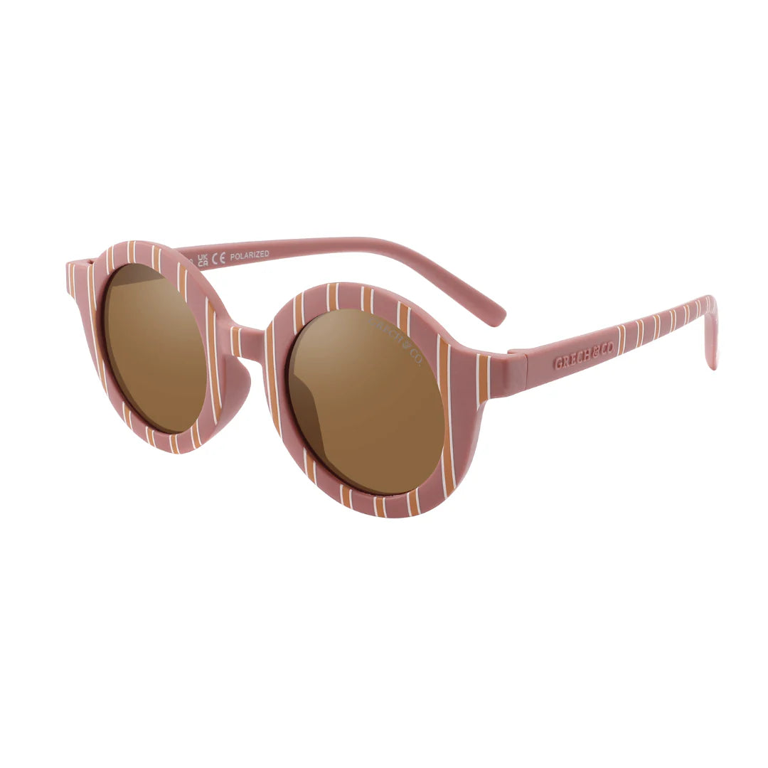 Grech & Co Original Round Sunglasses - Vintage Stripe - Child Size