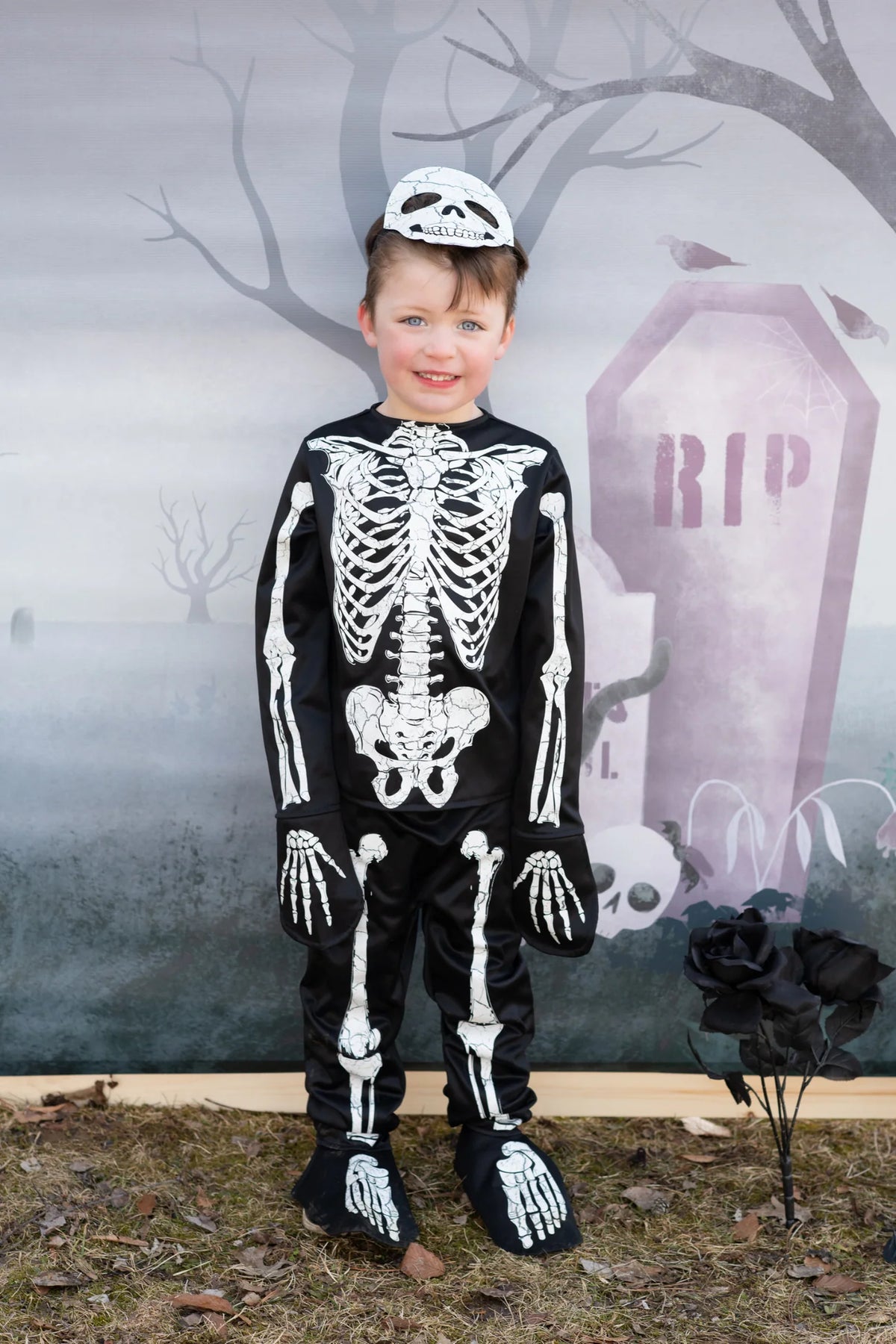 Glow-in-the-Dark Skeleton Costume