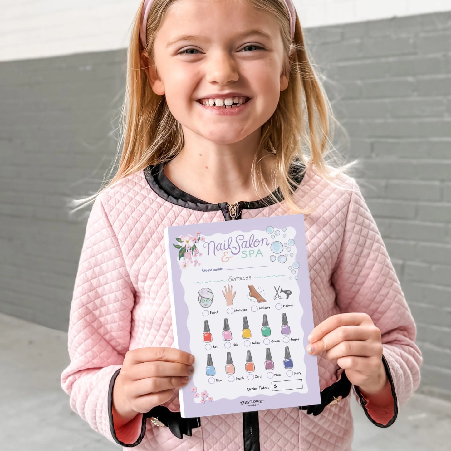 Inklings Tiny Town™ Play Notepad - Nail Salon