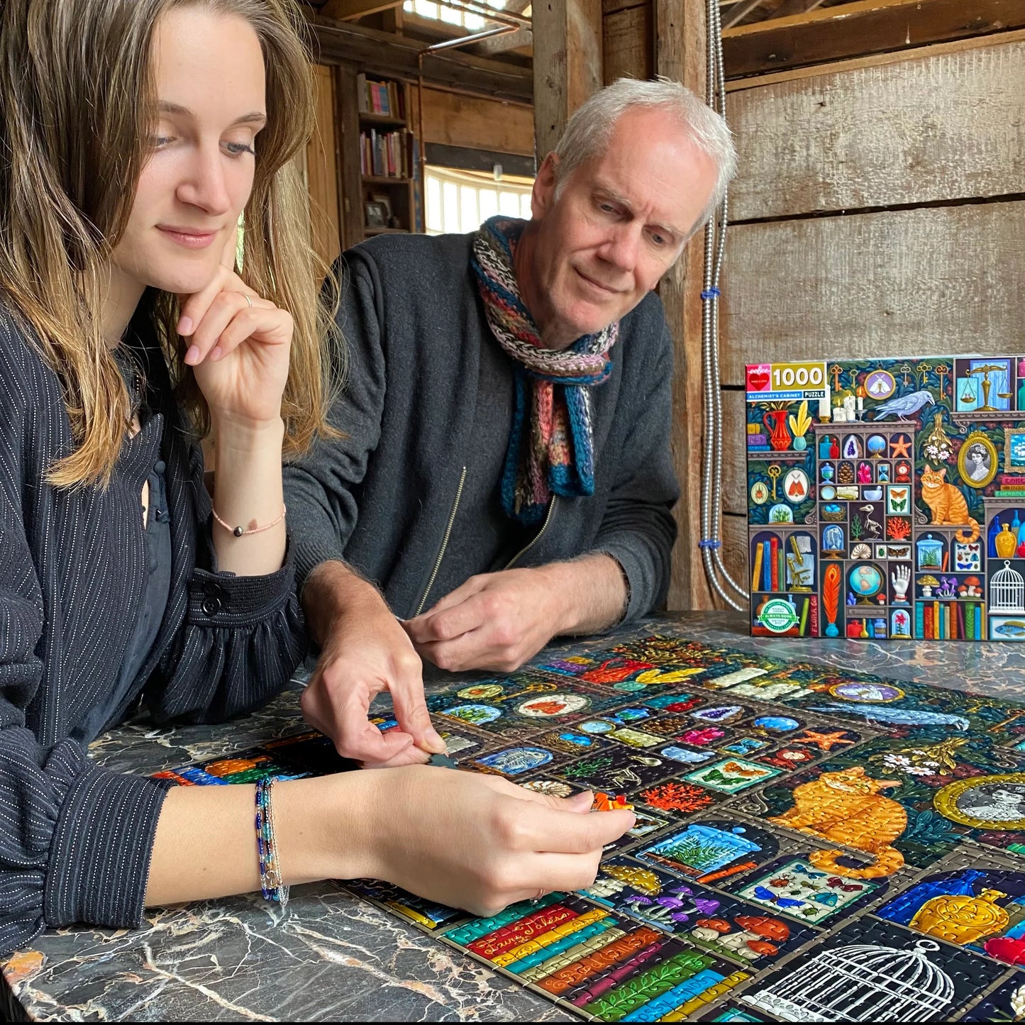 Alchemist's Cabinet 1000 Piece Puzzle by Eeboo