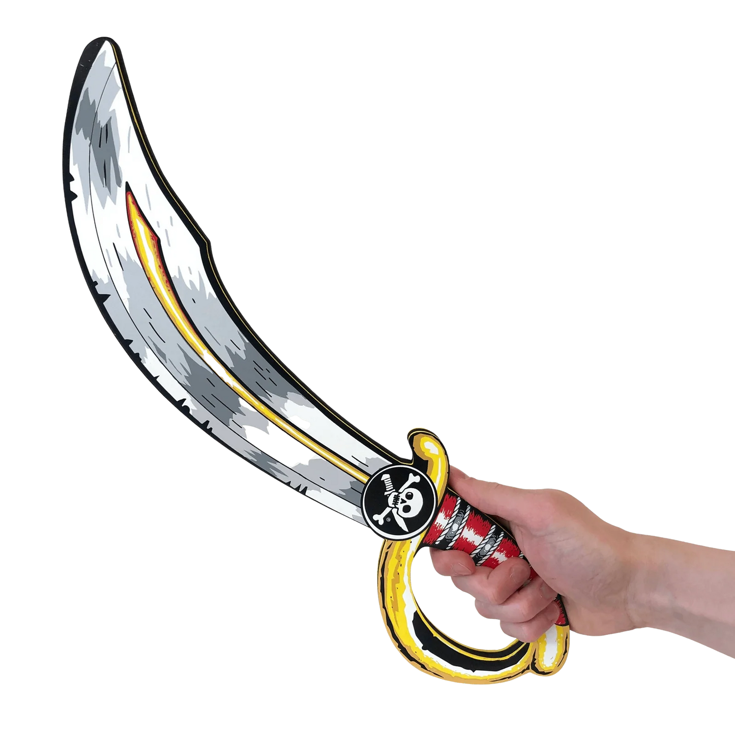 Yellow Pirate Saber Foam Sword