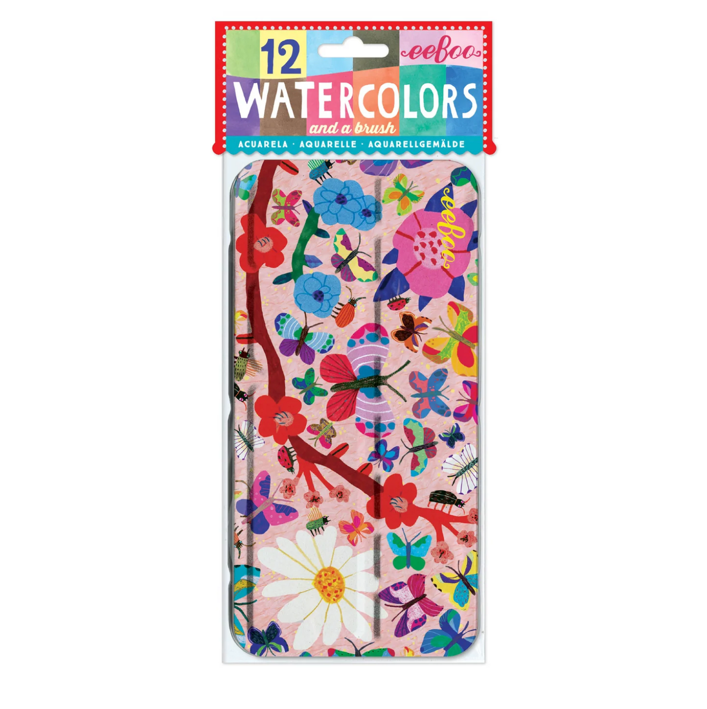 Watercolor Tin by eeBoo - Asst