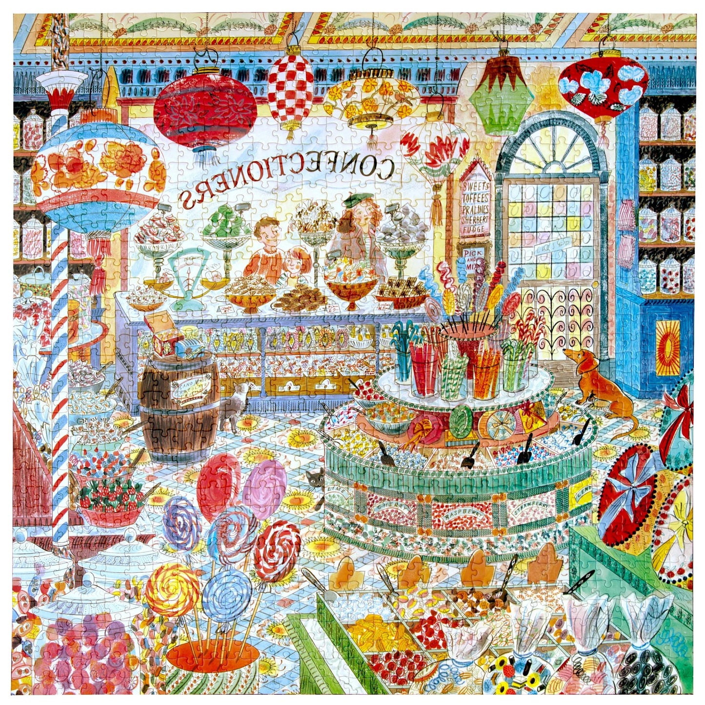 Sweet Shoppe 1000 Piece Puzzle by eeBoo
