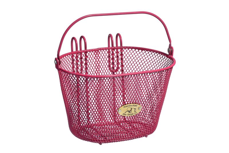 Nantucket Bike Basket - Surfside Wire Mesh - Child