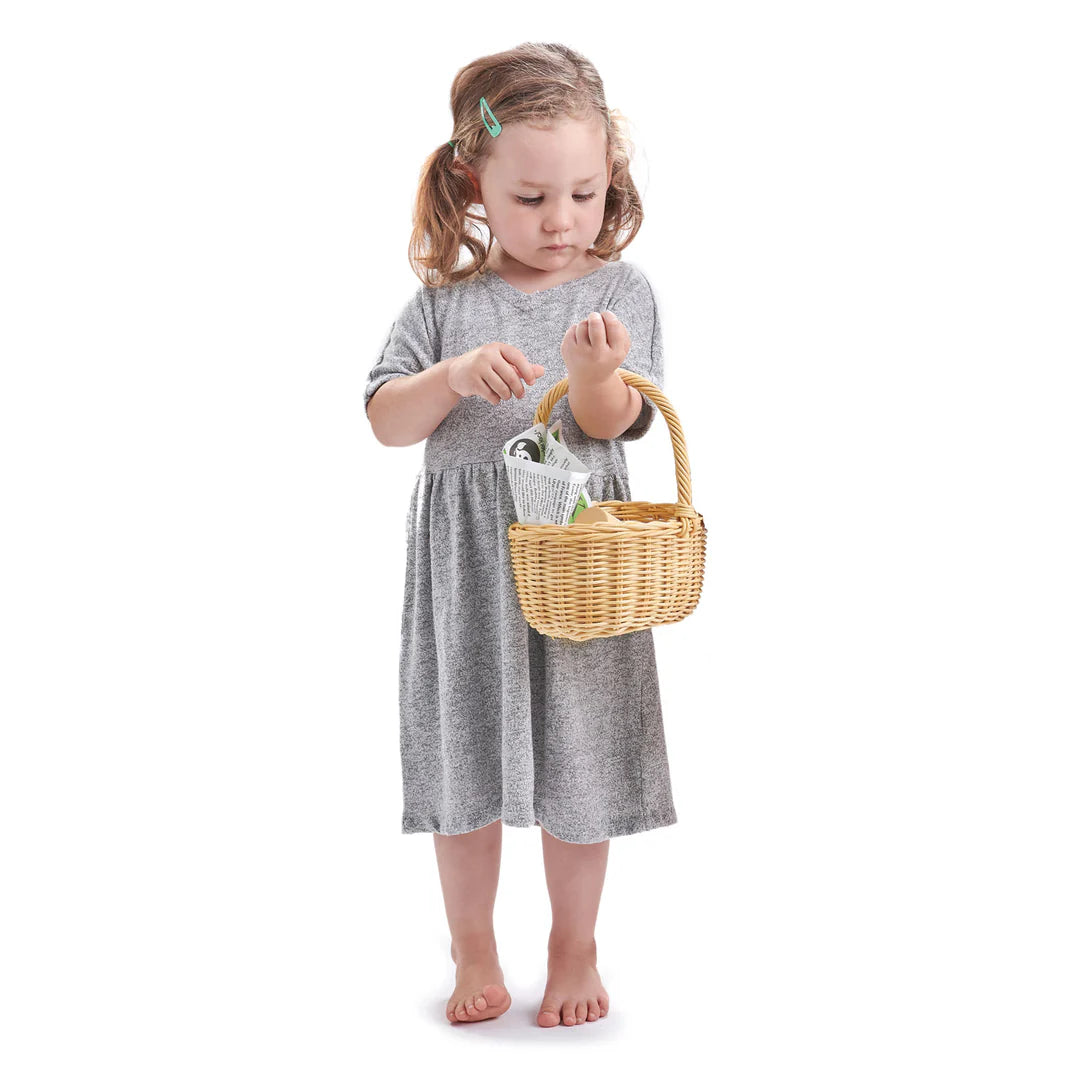 Farmer's Market Shopping Basket by Tender Leaf Toys