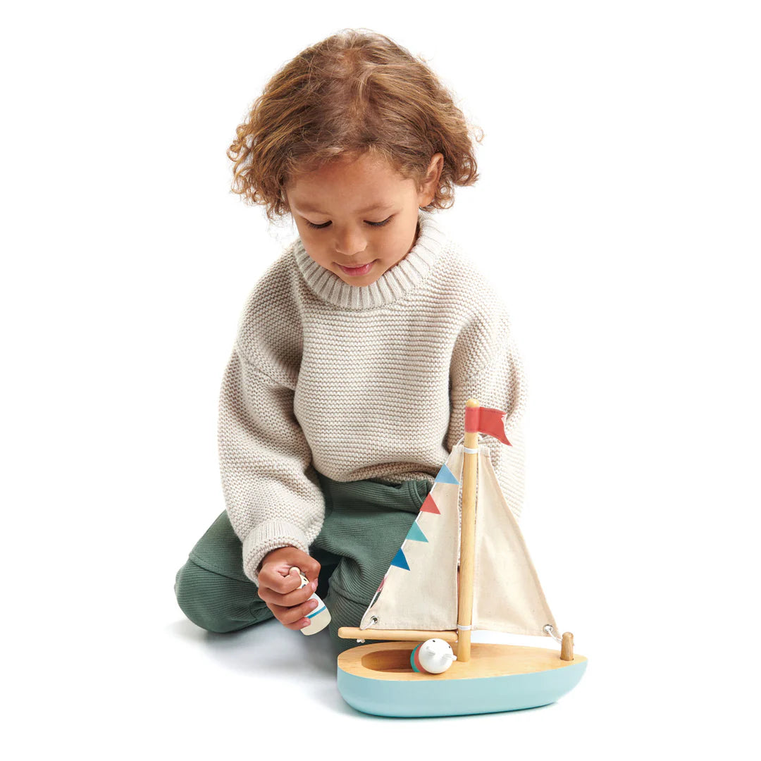 Sailway Boat by Tender Leaf Toys