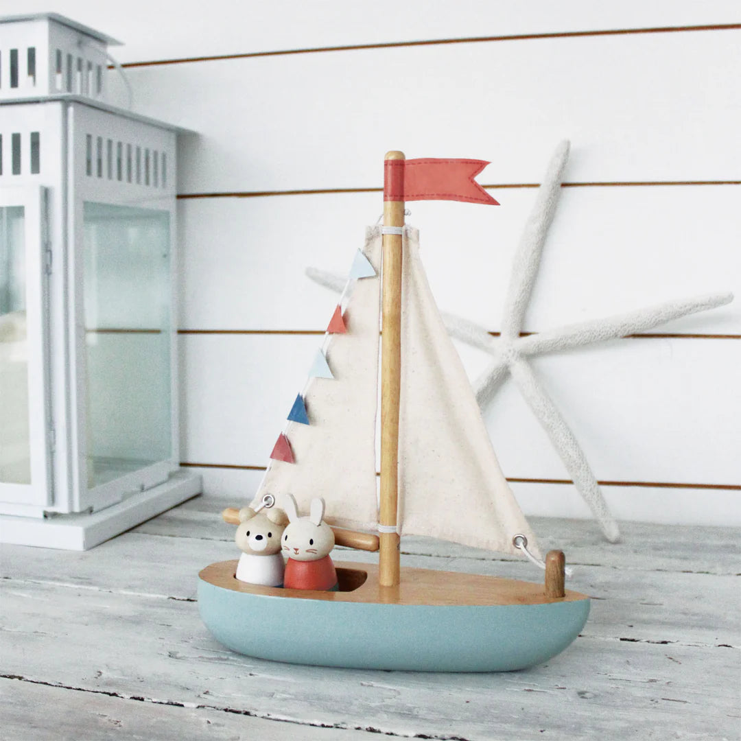 Sailway Boat by Tender Leaf Toys