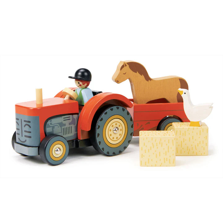 Farmyard Tractor by Tender Leaf Toys