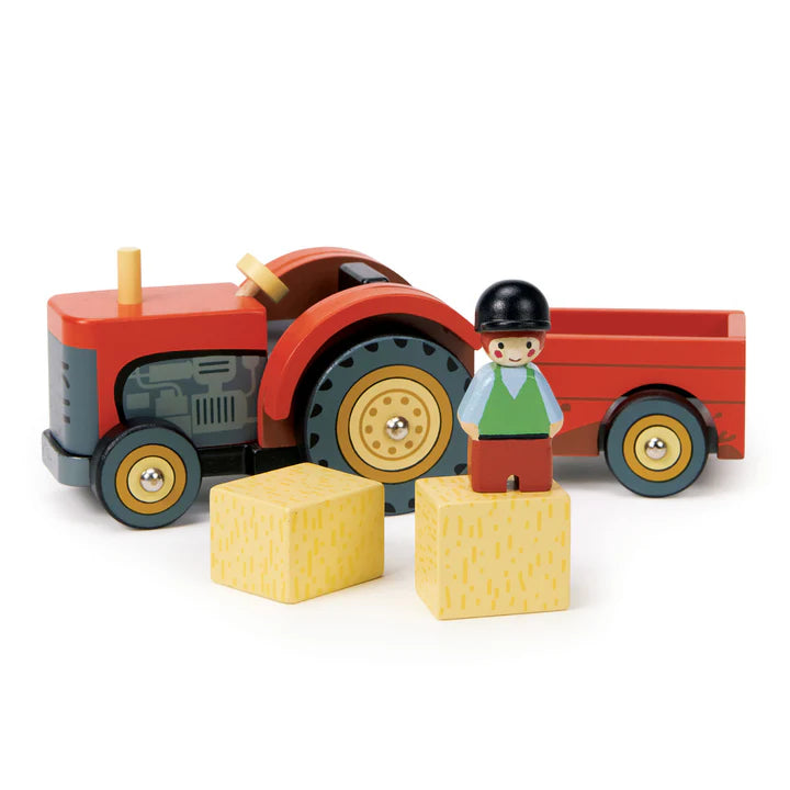 Farmyard Tractor by Tender Leaf Toys