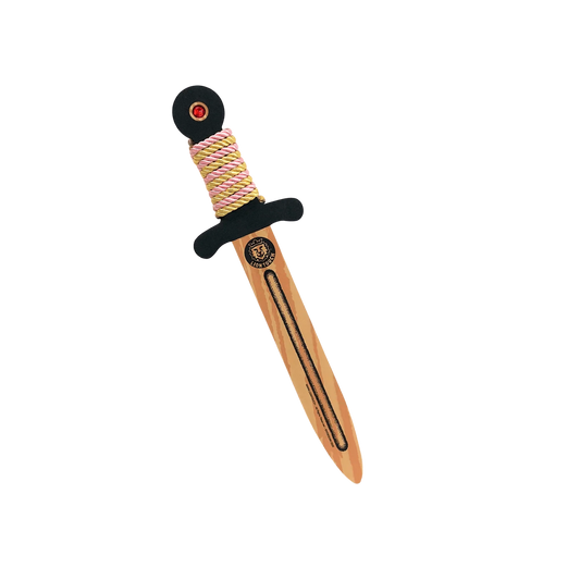 WoodyLion Mini Foam Sword · Gold/Pink