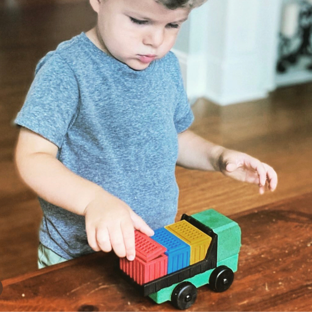 Cargo Truck Puzzle Toy by Luke's Toy Factory