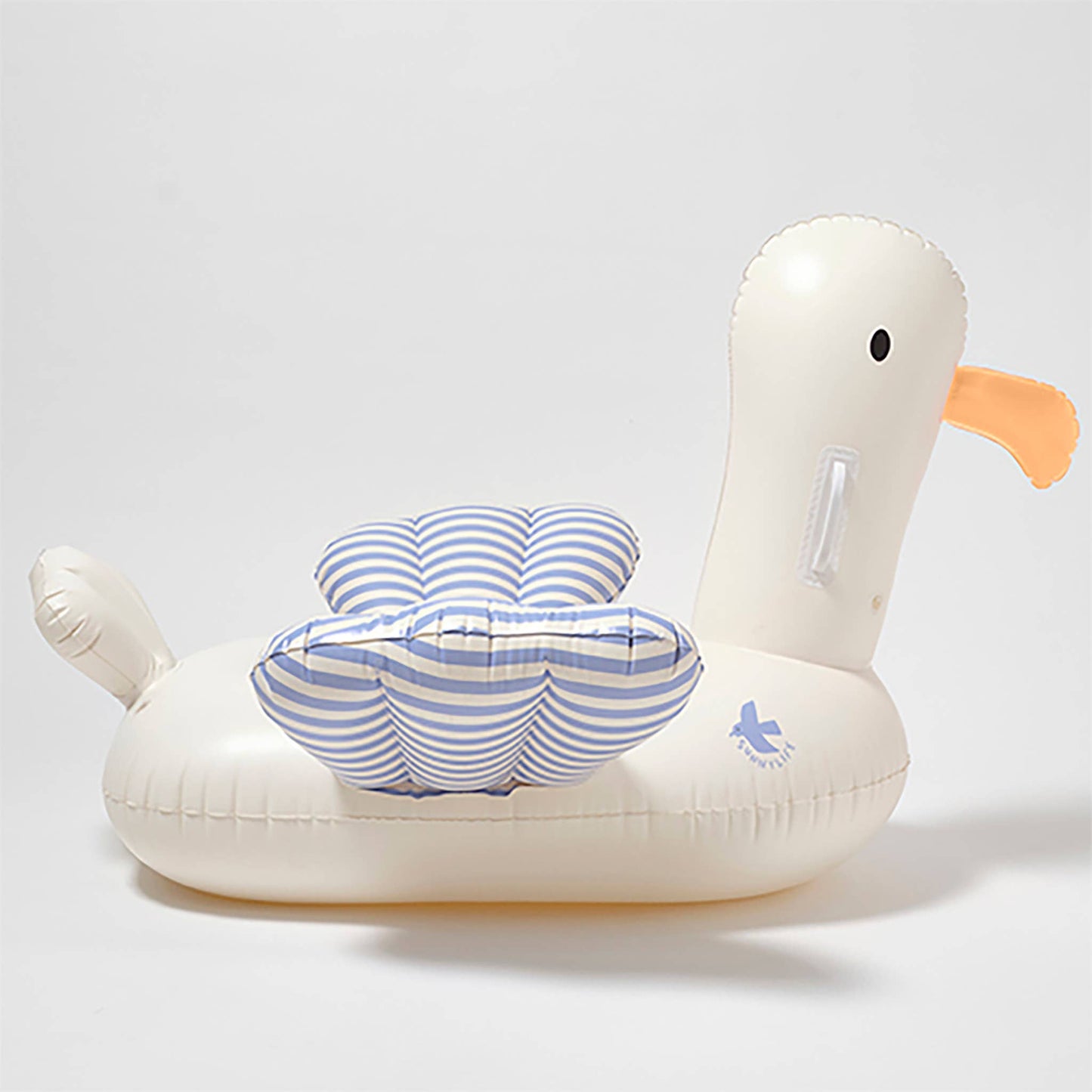 Kids Ride-On Sid the Seagull Blue Stripe