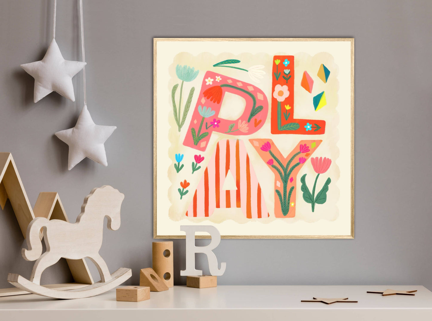 PLAY Art Print