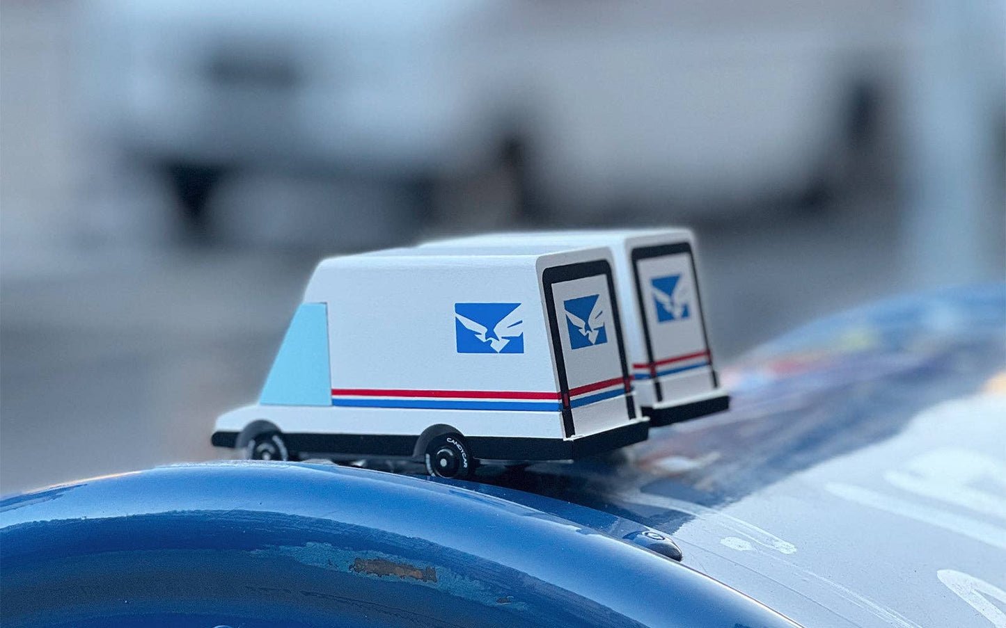 Futuristic Mail Van Candylab Car