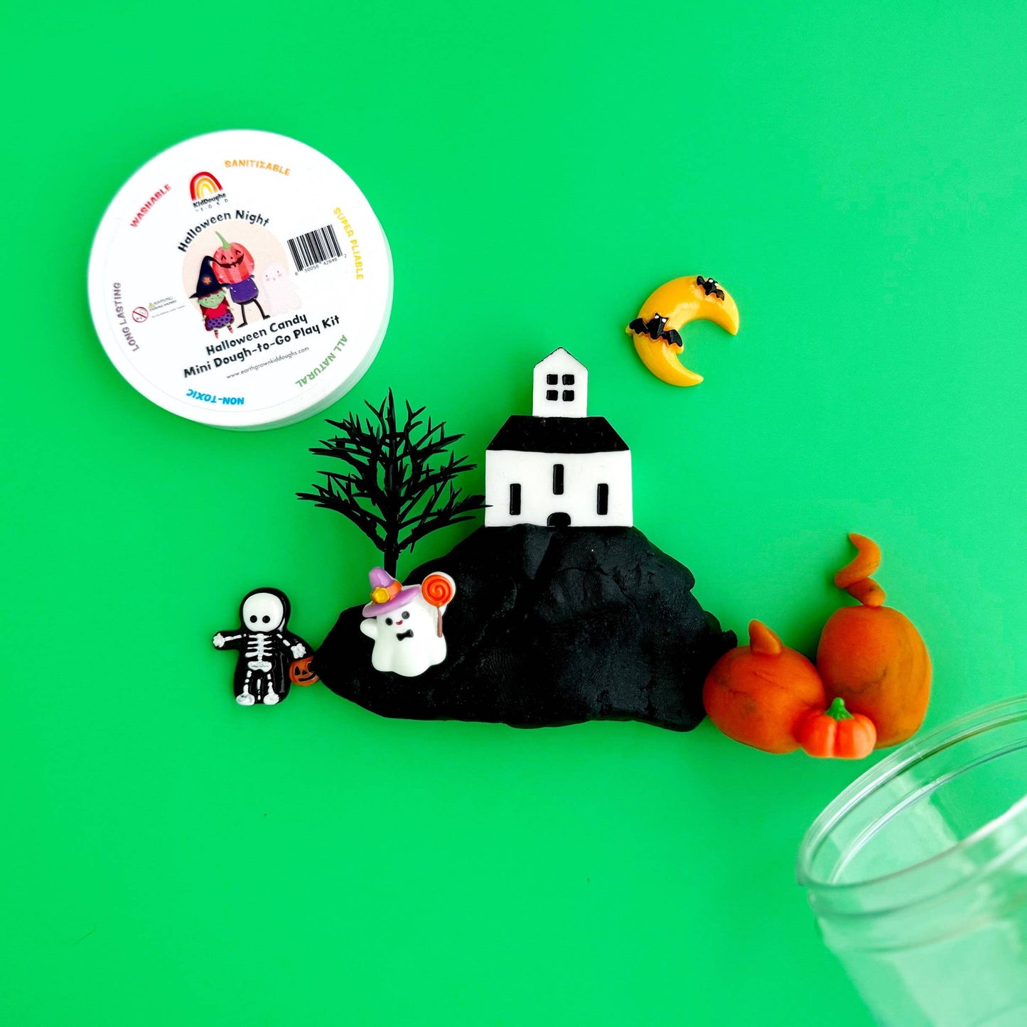 Halloween Night Mini Dough-To-Go Sensory Play Kit Sensory Play Kit