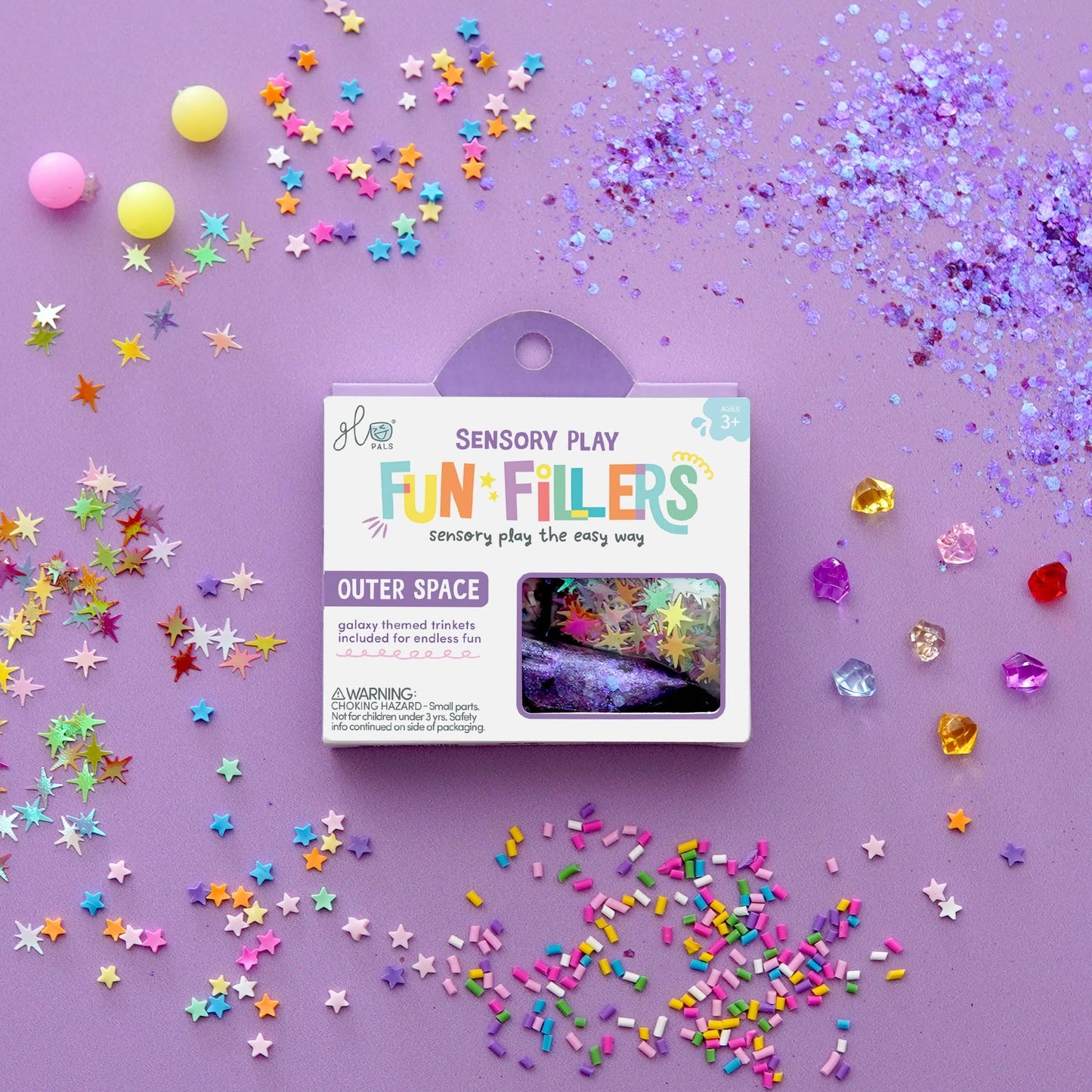 Outer Space Sensory Jar Fun Filler Pack