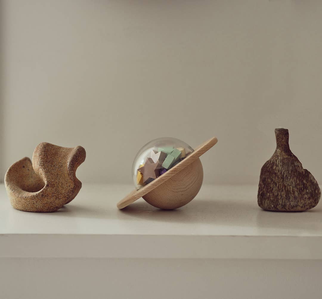 UFO Wooden Balancing Game