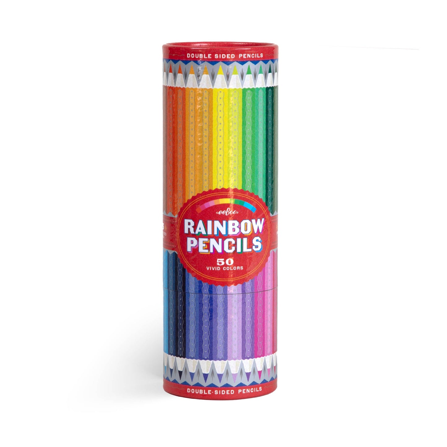 Rainbow 25 Double-Sided Colored Pencils by eeBoo
