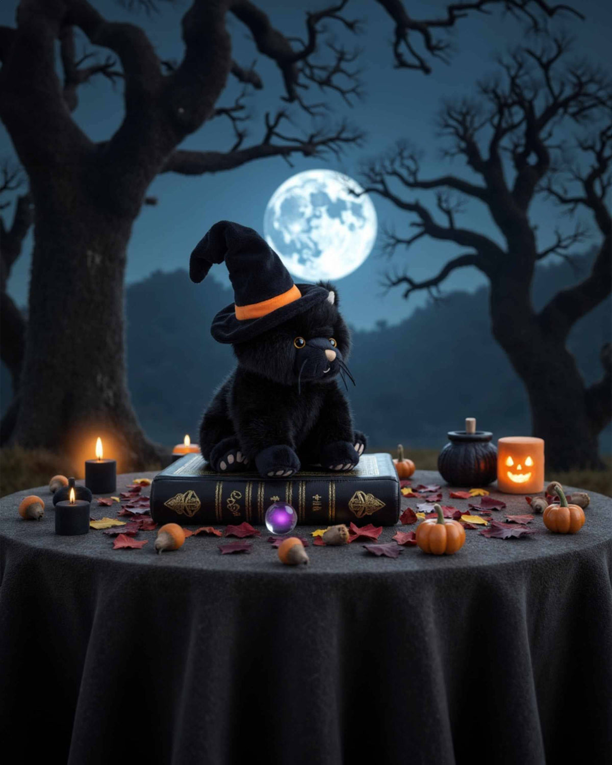Bambo - Plush Halloween Black Cat