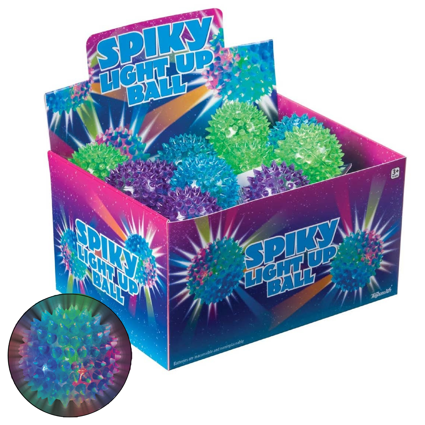 Flashing Spiky Ball