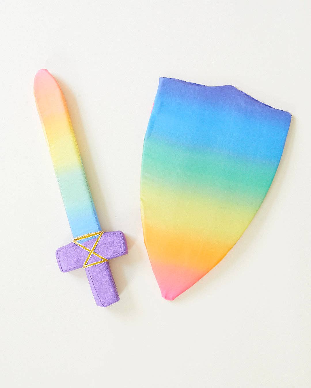 Rainbow Soft Shield by Sarah's Silks