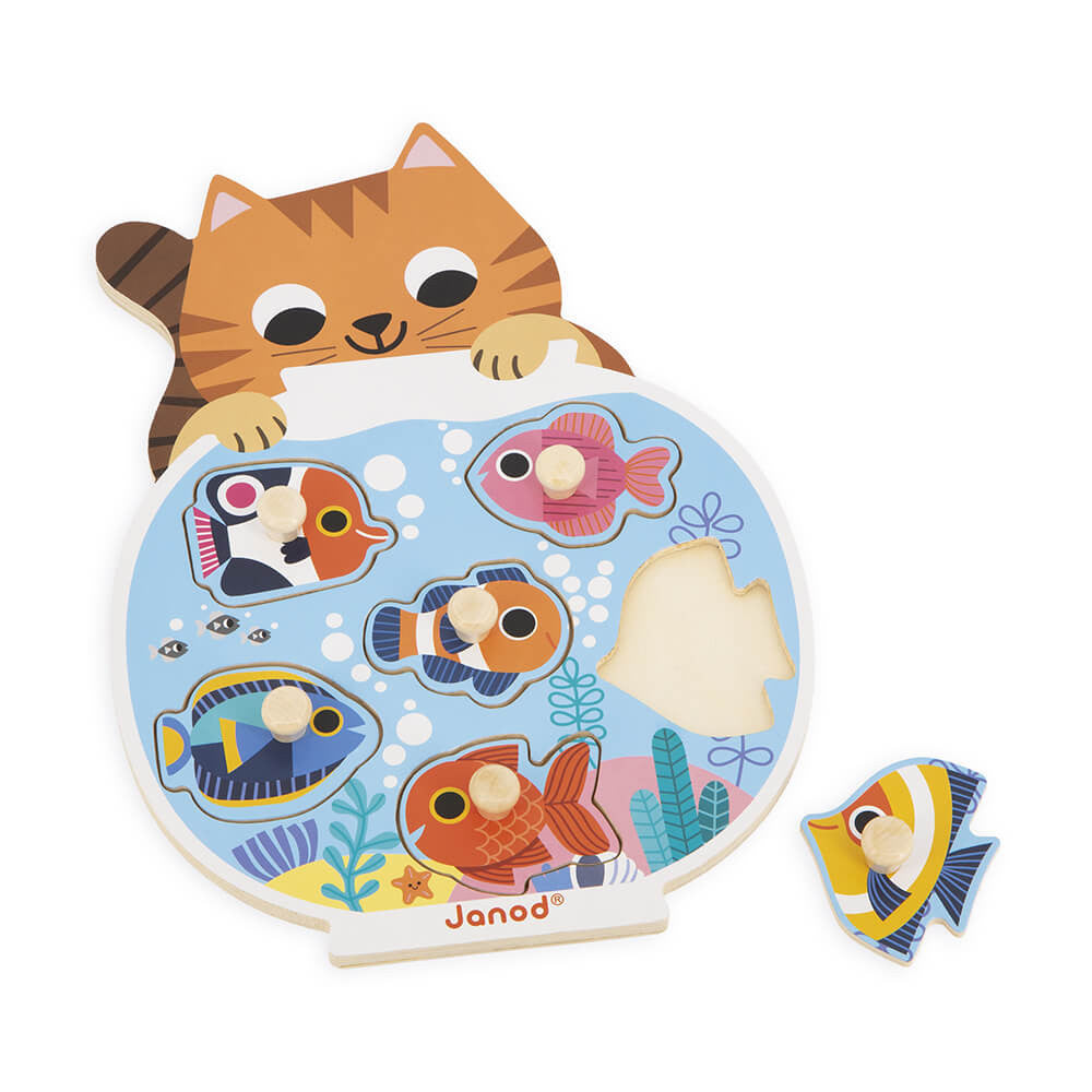 Aquarium Wooden Puzzle by Janod