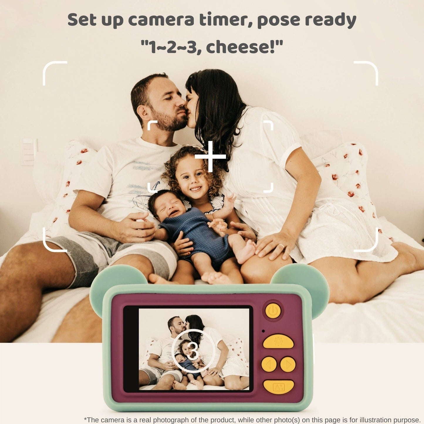 Mikayo the Bear - Kids Digital Camera