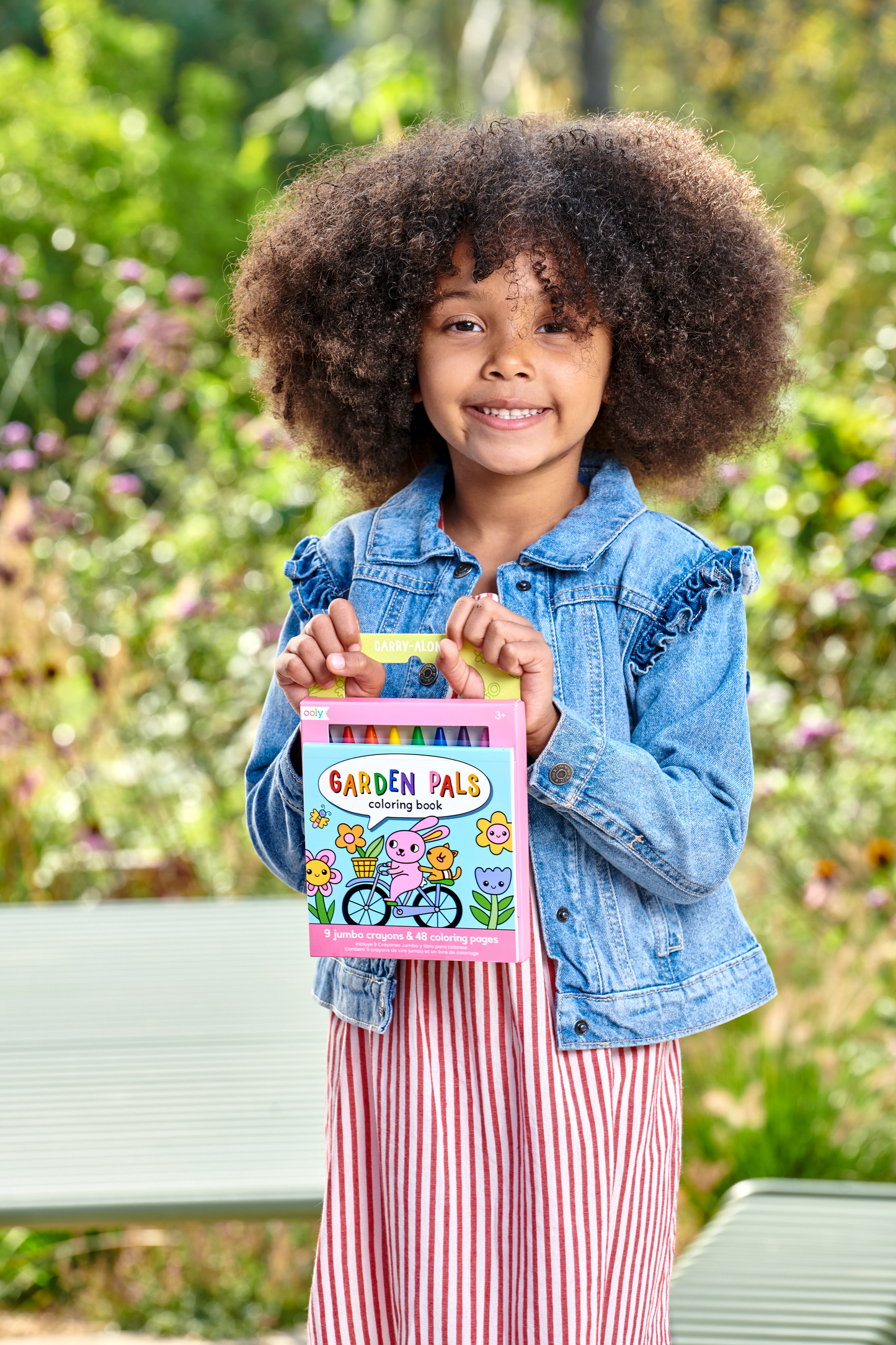 Carry-Along: Coloring Book Set - Garden Pals